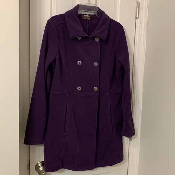 Athleta Jackets & Blazers - Athleta Medium coat purple fleece